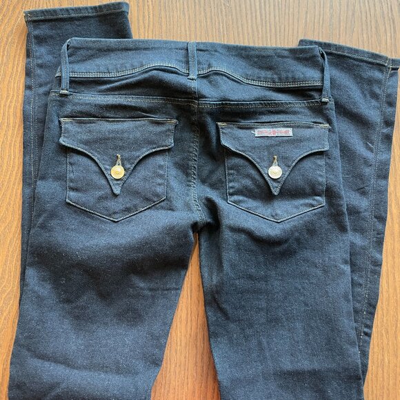 COPY - Hudson LA Collin Midrise Bootcut Jeans Dark Wash TALL 31" - Picture 3 of 3